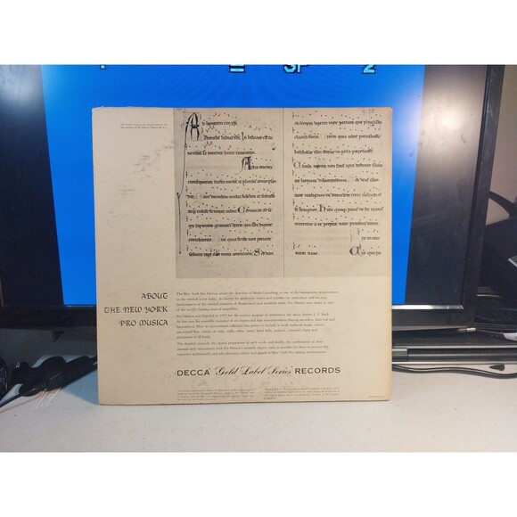 1958 The Play of Daniel New York Pro Musica Vinyl LP Record Gatefold Book - Picture 2 of 6